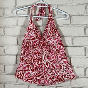 Lands' End Halter Bathing Suit Top